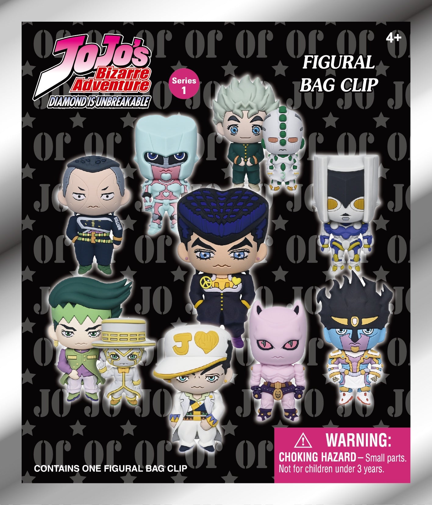 Jojo’s Bizarre Adventure 3D Foam Bag Clip, Series 3 Blind Bag Main image