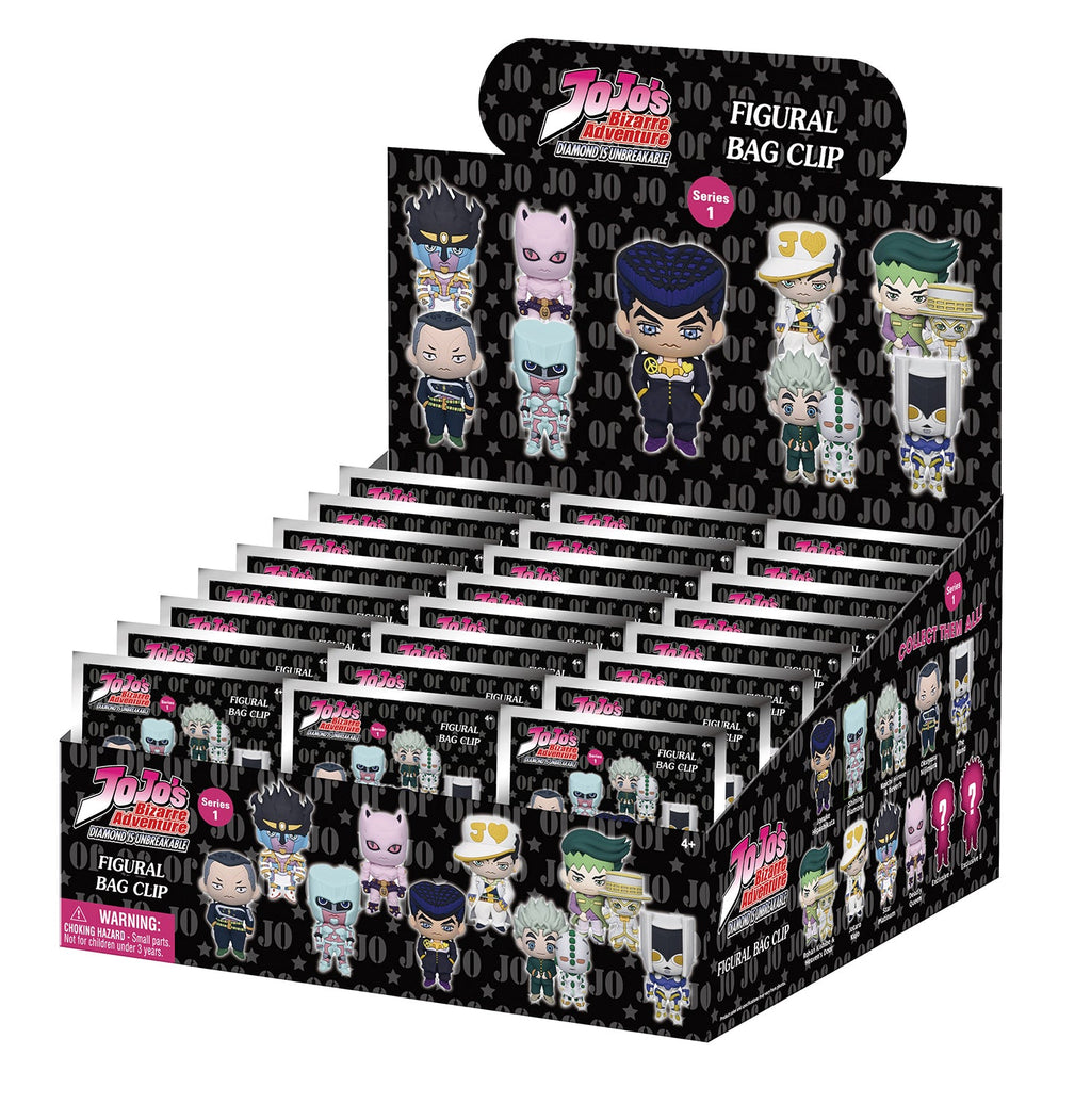 Jojo’s Bizarre Adventure 3D Foam Bag Clip, Series 3 Blind Bag