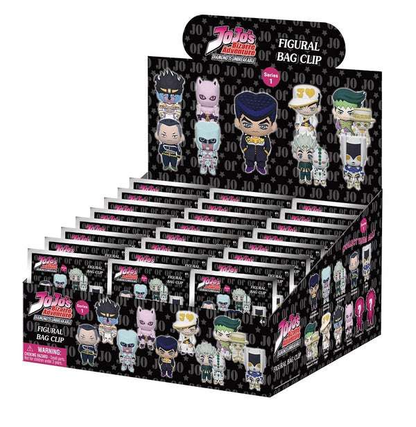 Jojo’s Bizarre Adventure 3D Foam Bag Clip, Series 3 Blind Bag