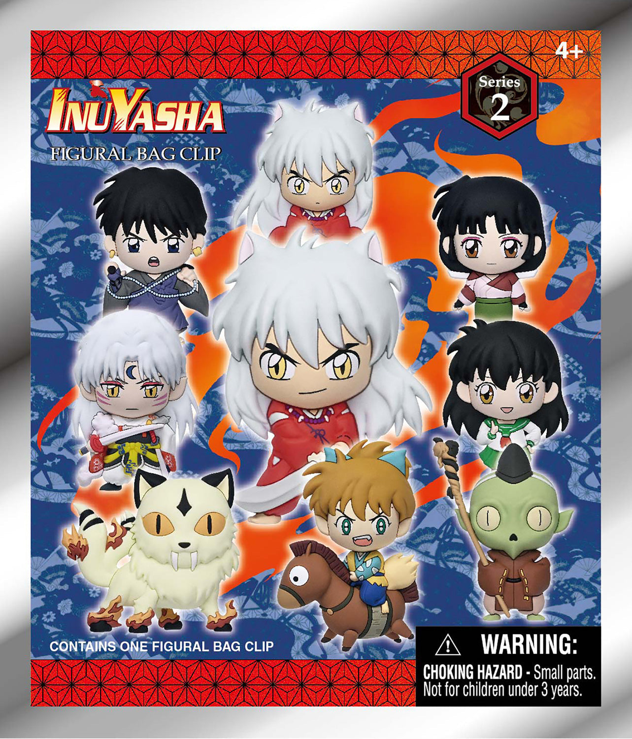 Inuyasha (25th Anniversary) 3D Foam Bag Clip, Series 2 Main image