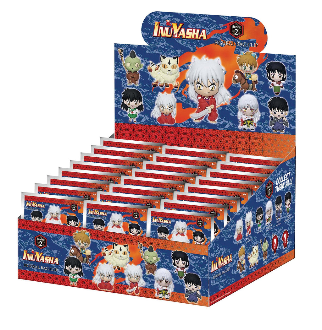 Inuyasha (25th Anniversary) 3D Foam Bag Clip, Series 2