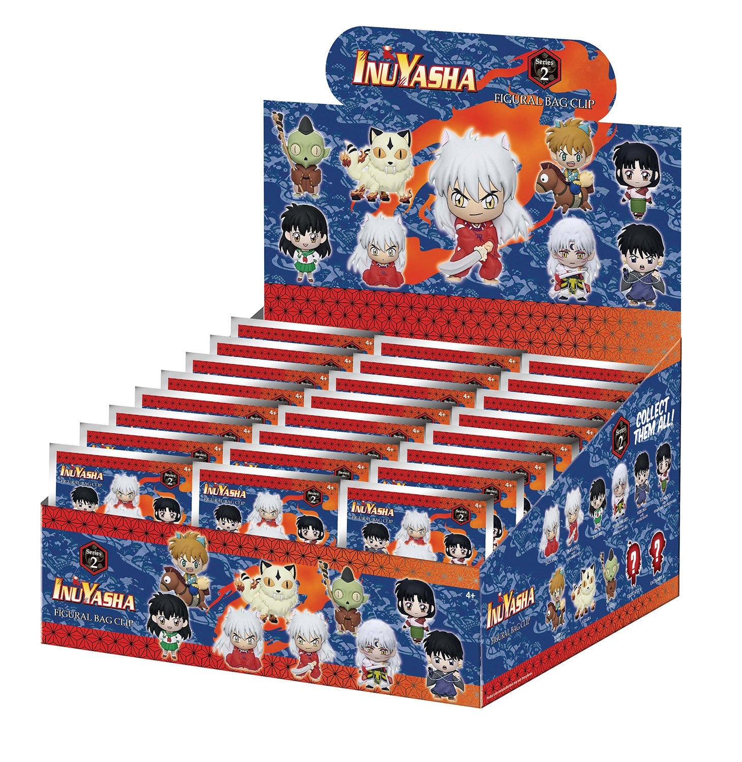Inuyasha (25th Anniversary) 3D Foam Bag Clip, Series 2