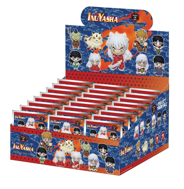 Inuyasha (25th Anniversary) 3D Foam Bag Clip, Series 2