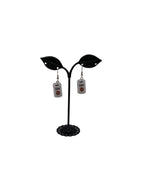 Miller Lite Beer Can Earrings