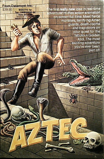 Aztec (Commodore 64) Main image