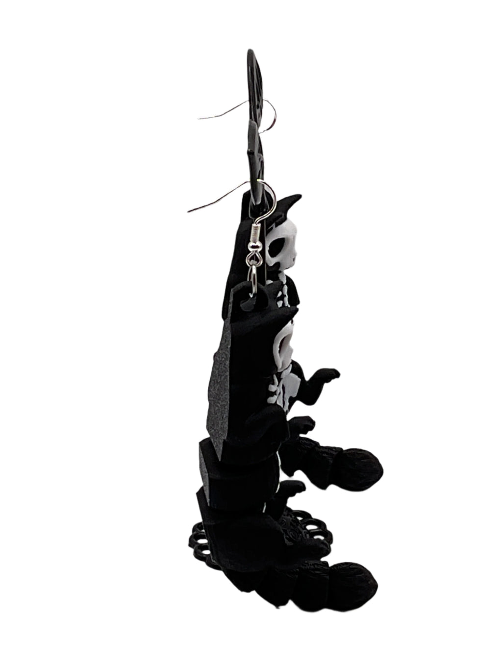 Raccoon Skeleton Earrings