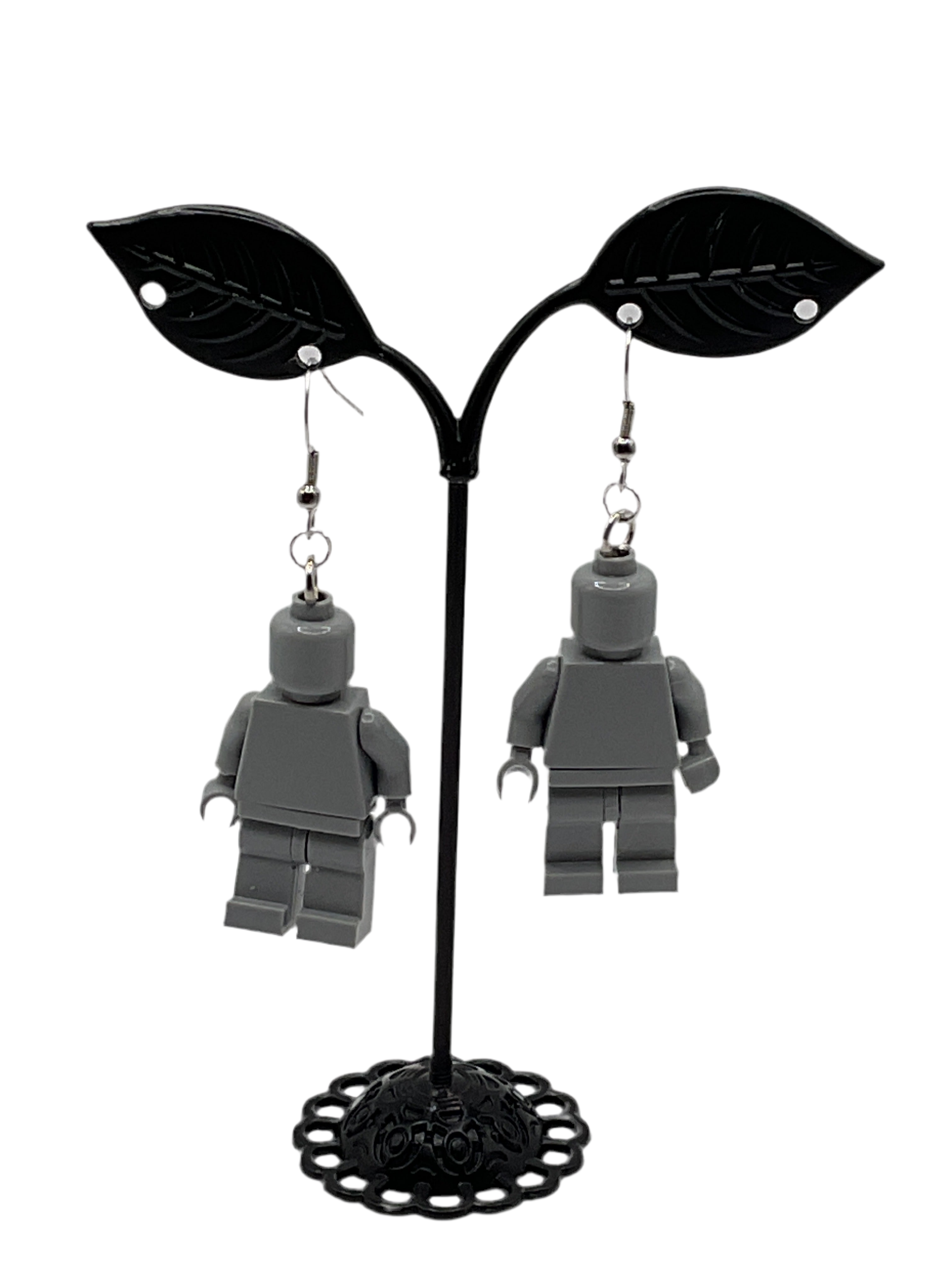 Gray Man earrings Main image