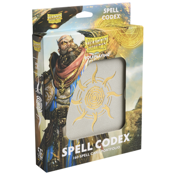 Dragon Shield: Spell Codex - White (160 Slots)