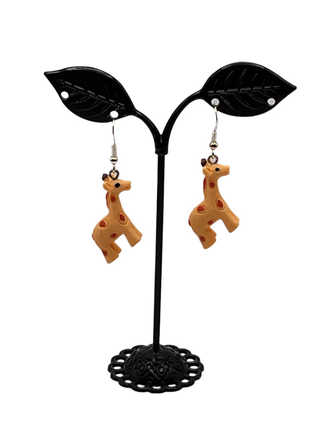 Giraffe Earrings Hover Image