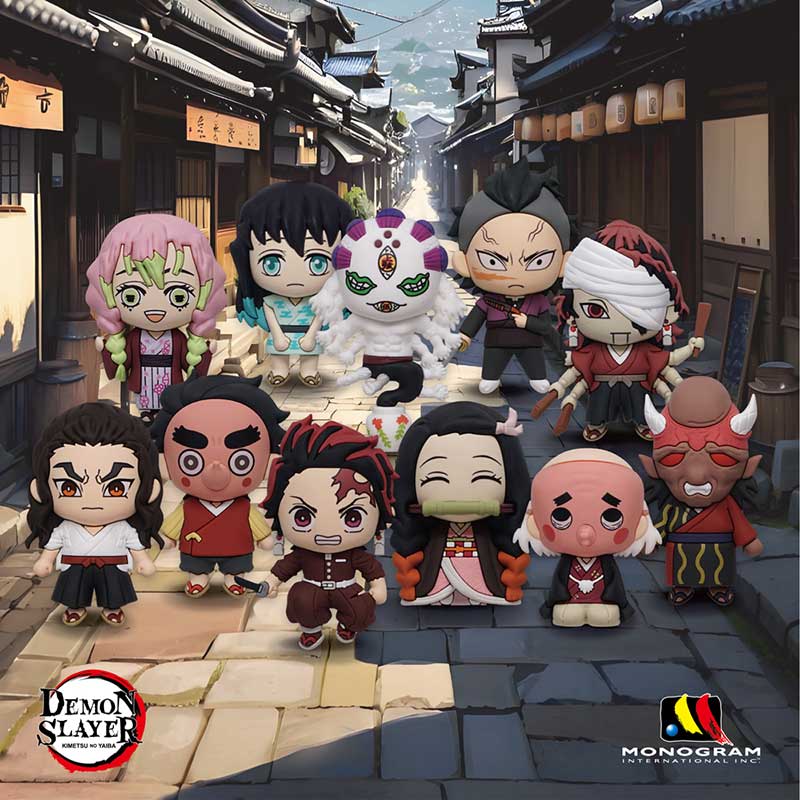Demon Slayer Season 3 3D Foam Bag Clip Series 7 - Blind Bag Collectible Main image