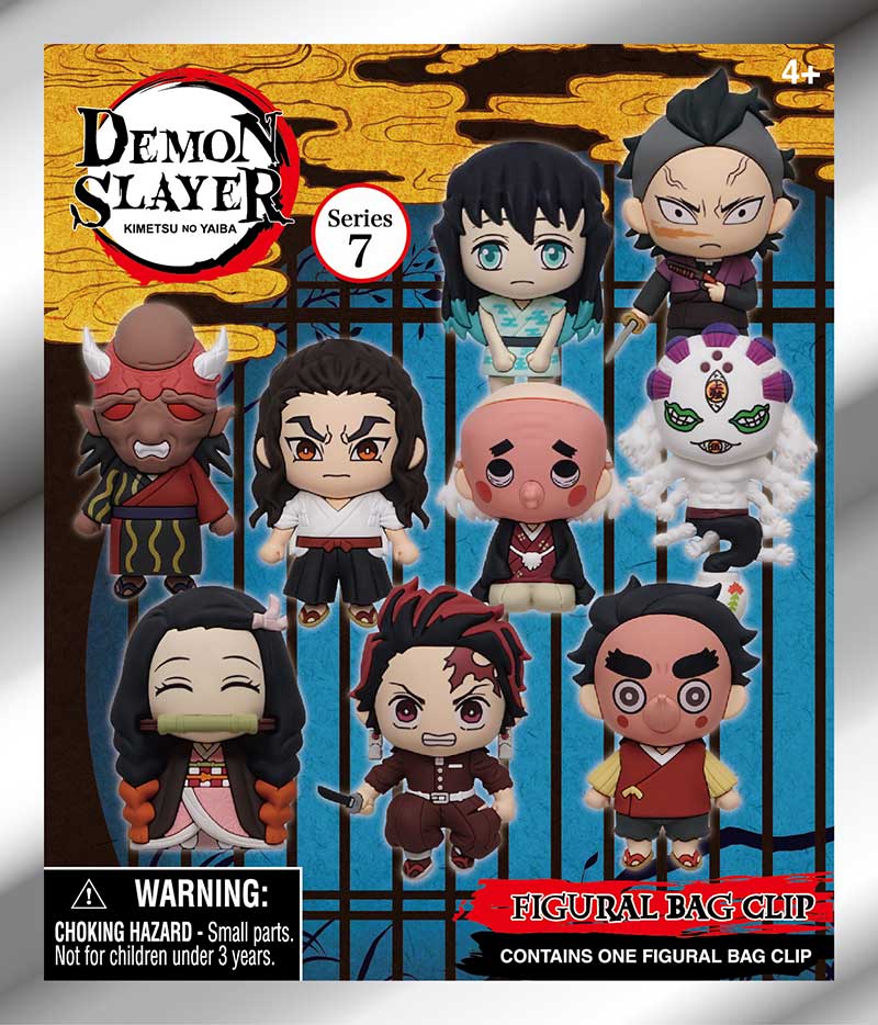 Demon Slayer Season 3 3D Foam Bag Clip Series 7 - Blind Bag Collectible Secondary image