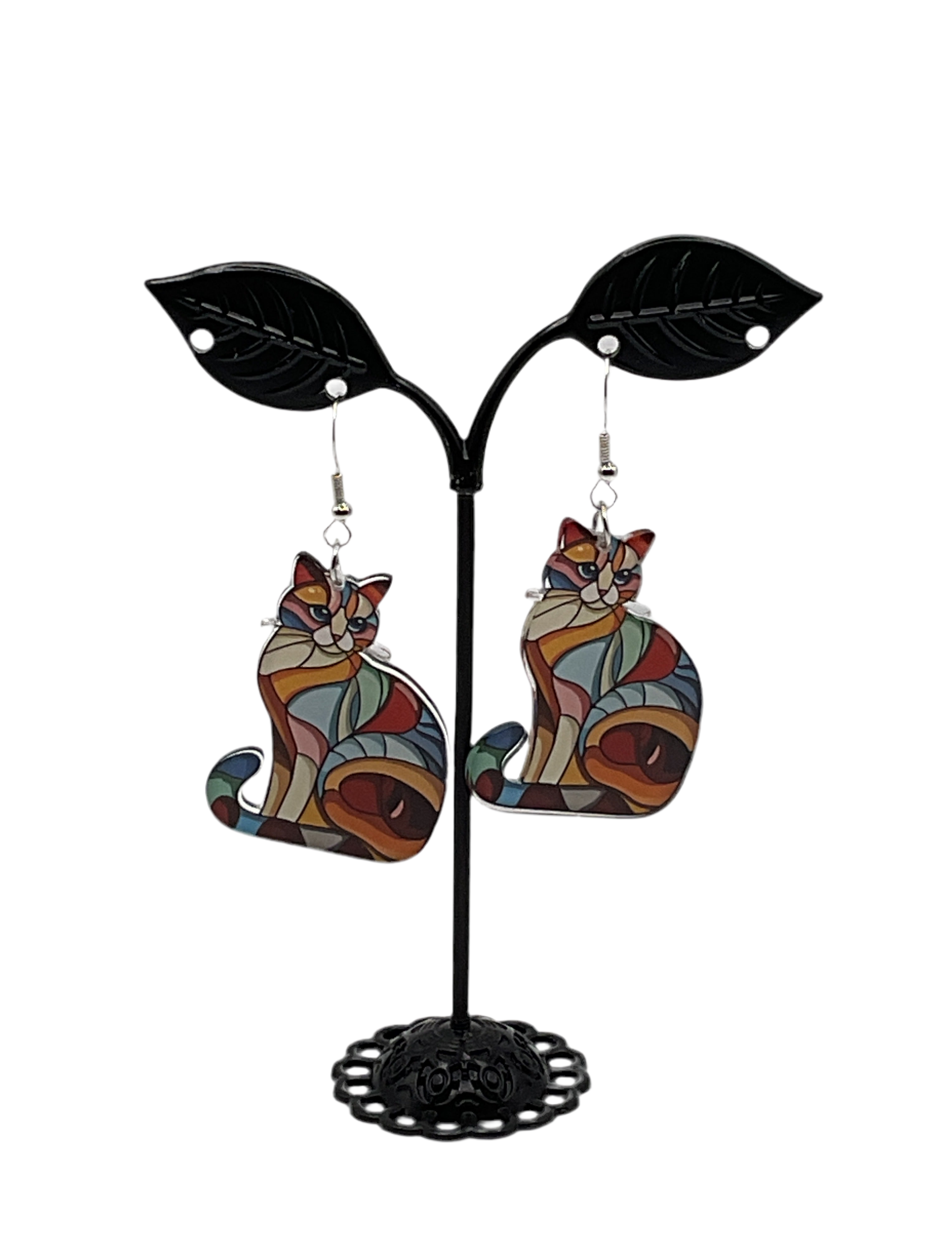 Stained- Glass Earrings