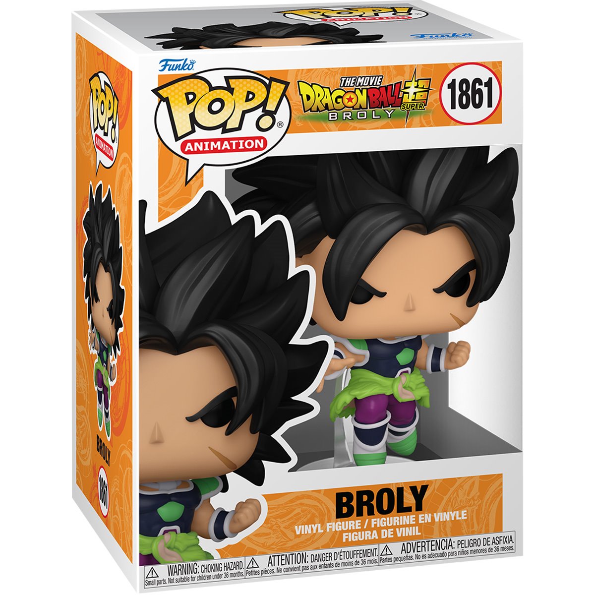 Dragon Ball Super: Broly Broly Funko Pop! Vinyl Figure #1861 - Collectors World Toys
