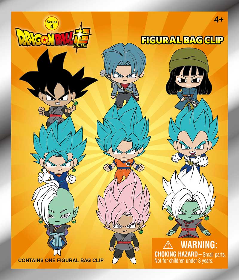 Dragon Ball Super 3D Foam Bag Clip, Series 4 Main image