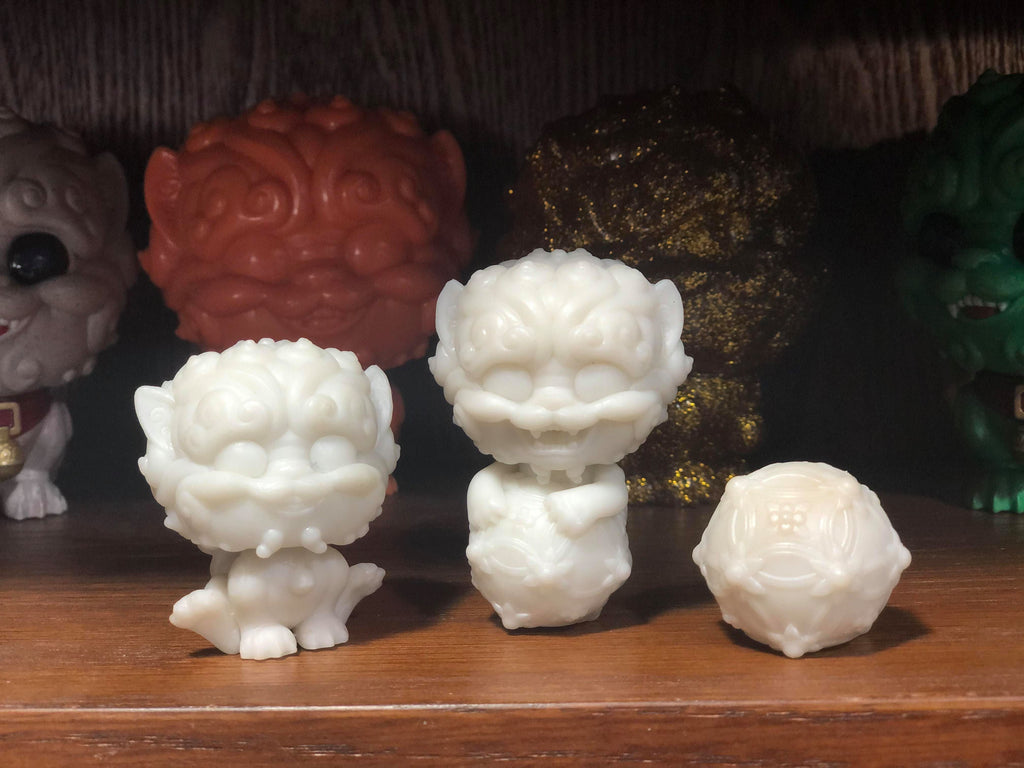 Shi-Shi the Tiny Guardian DIY Blank Mini Figure Set - Collectors World Toys