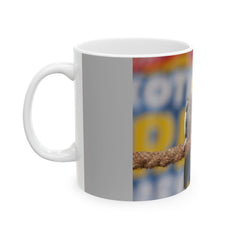 Cockatiel and Parakeet Ceramic Mug, (11oz,) -