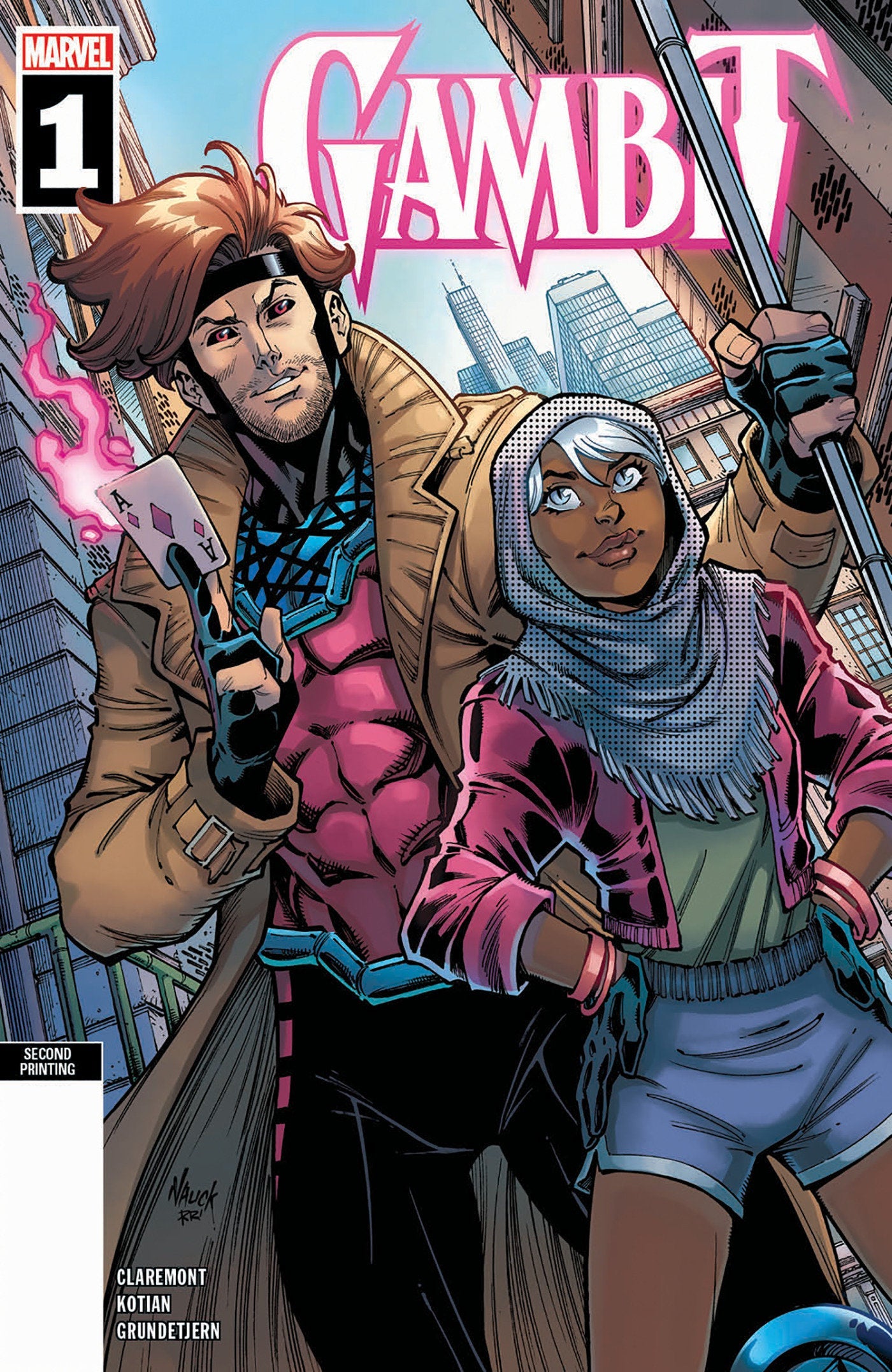 GAMBIT 1 NAUCK 2ND PRINTING VARIANT (09/07/2022) Main image