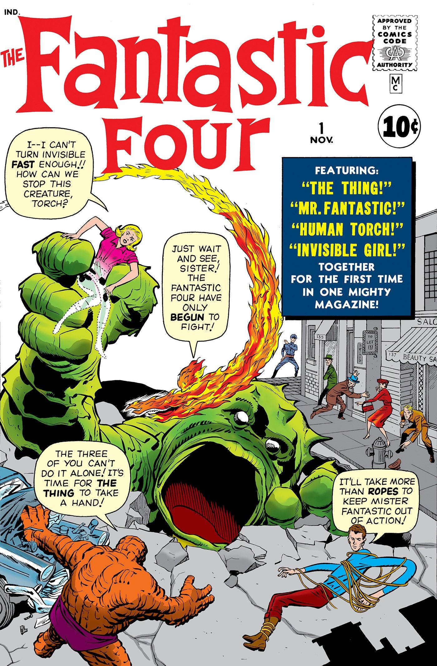 [FOIL] Fantastic Four #1 Facsimile Edition Foil Variant [New Printing] Cb (01/08/2025)