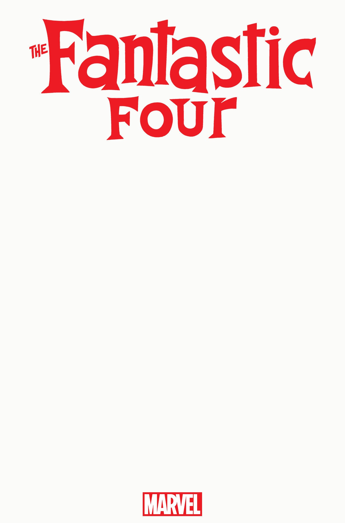 FANTASTIC FOUR #1 FACSIMILE EDITION BLANK VARIANT [NEW PRINTING] (01/08/2025) Main image