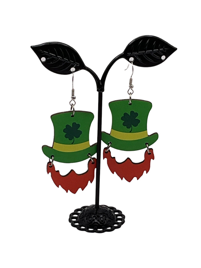 Leprechaun Earrings Hover Image