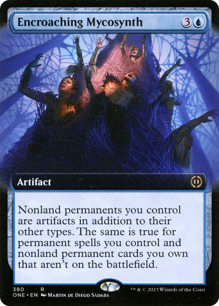 Encroaching Mycosynth (ONE-380) - Phyrexia: All Will Be One: (Extended Art)