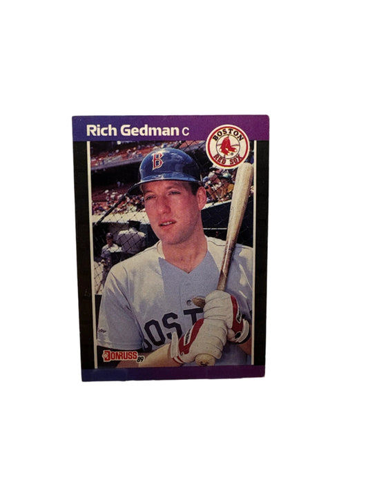 Donruss Rich Gedman