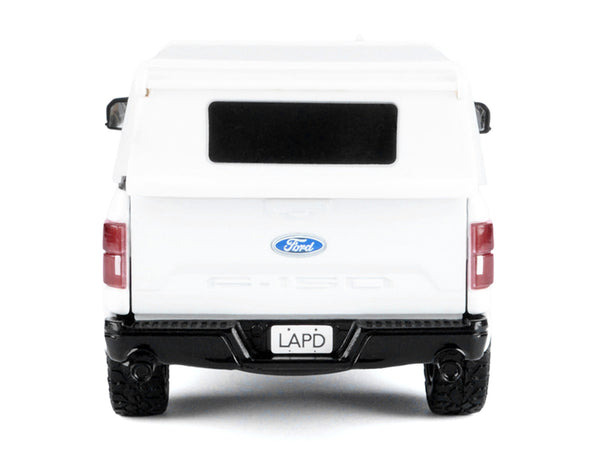 2019 Ford F-150 Lariat Crew Cab Pickup Truck "Los Angeles Police Department Bomb Squad" White "Law Enforcement and Public Service" Series 1/27 Diecast Model Car by Motormax