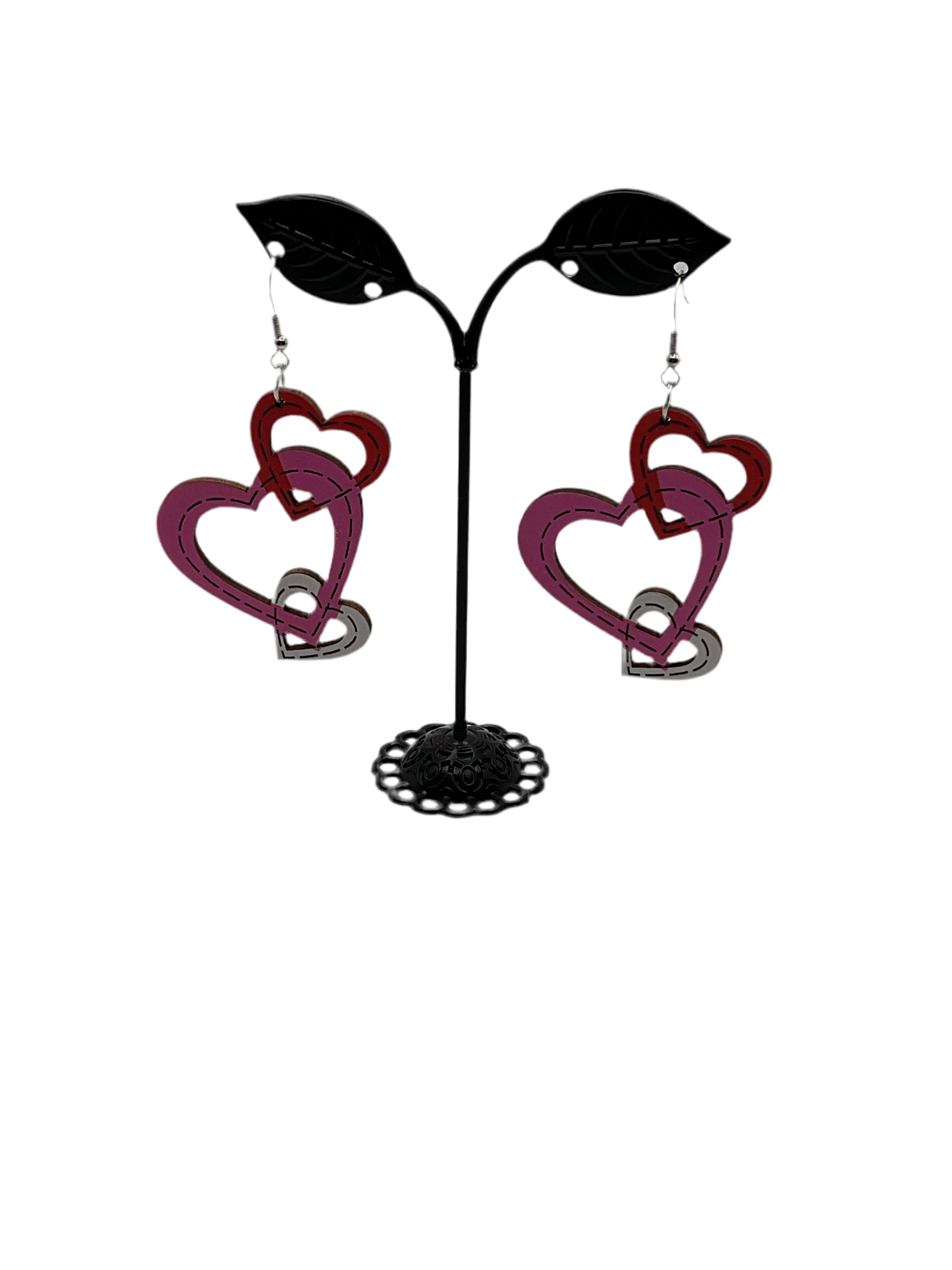 Heart earrings