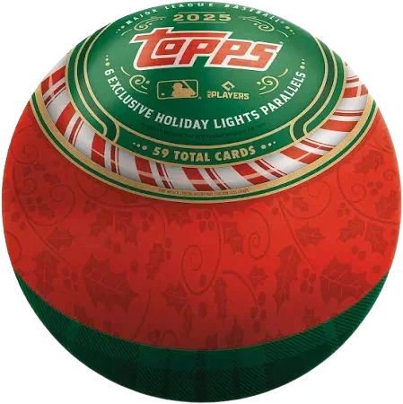 2025 Topps Holiday Baseball Tin Main image