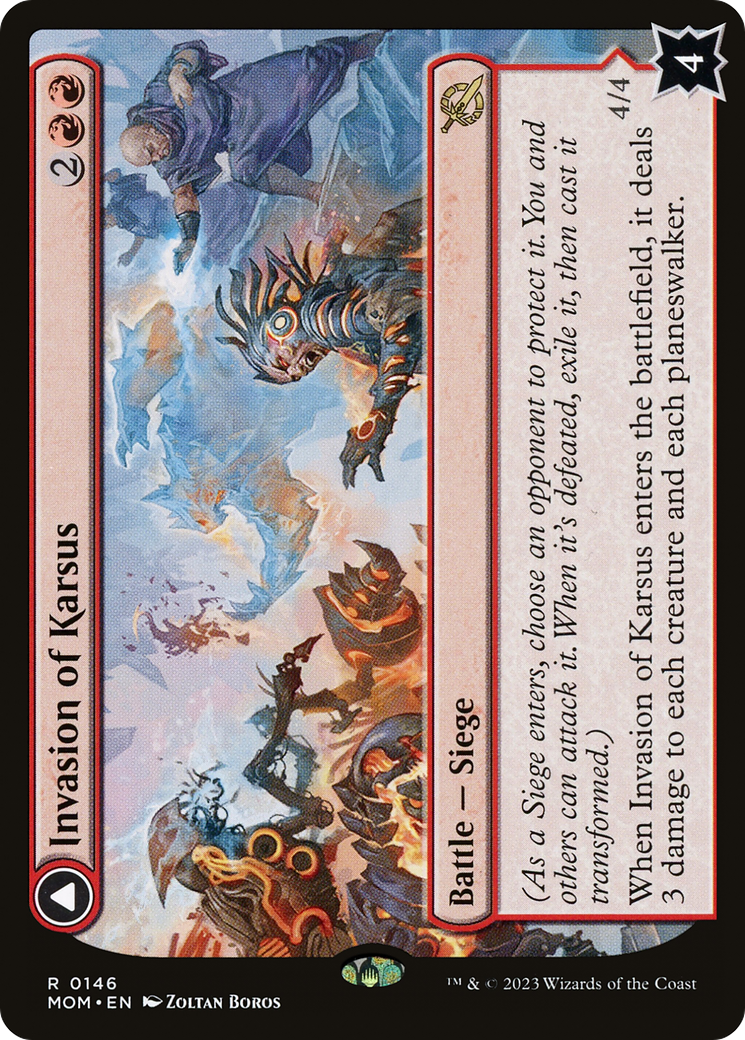 Invasion of Karsus // Refraction Elemental (MOM-146) - March of the Machine