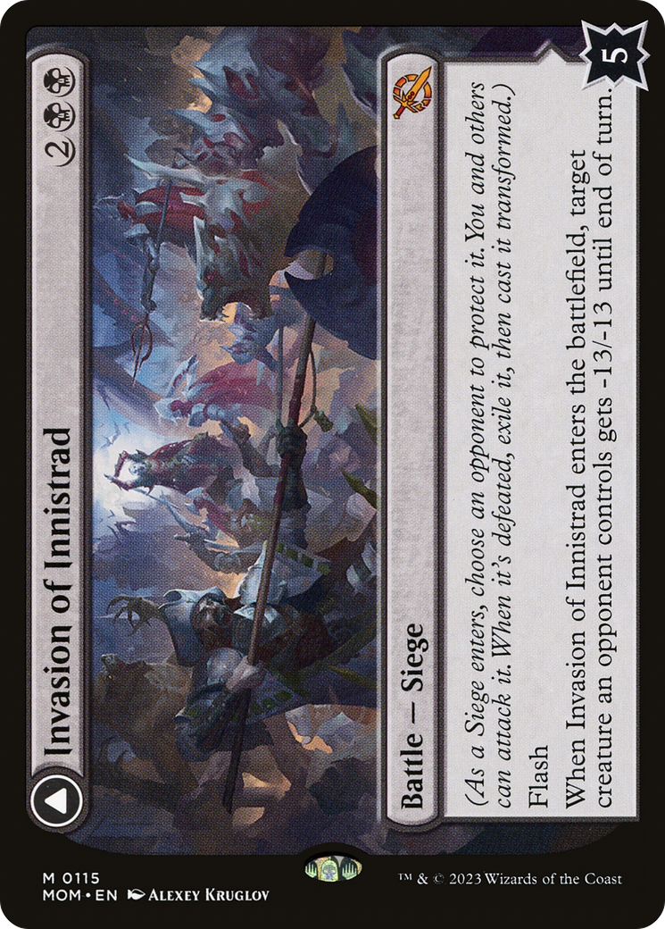 Invasion of Innistrad // Deluge of the Dead (MOM-115) - March of the Machine