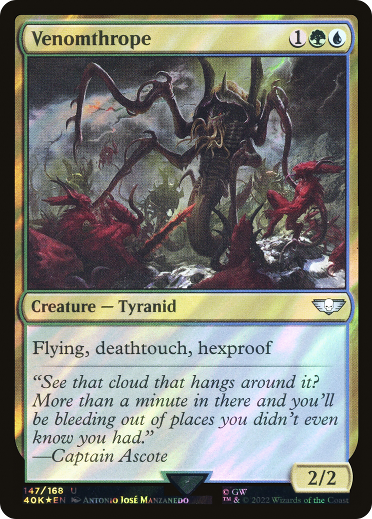 Venomthrope (40K-147) - Warhammer 40,000 Commander Foil