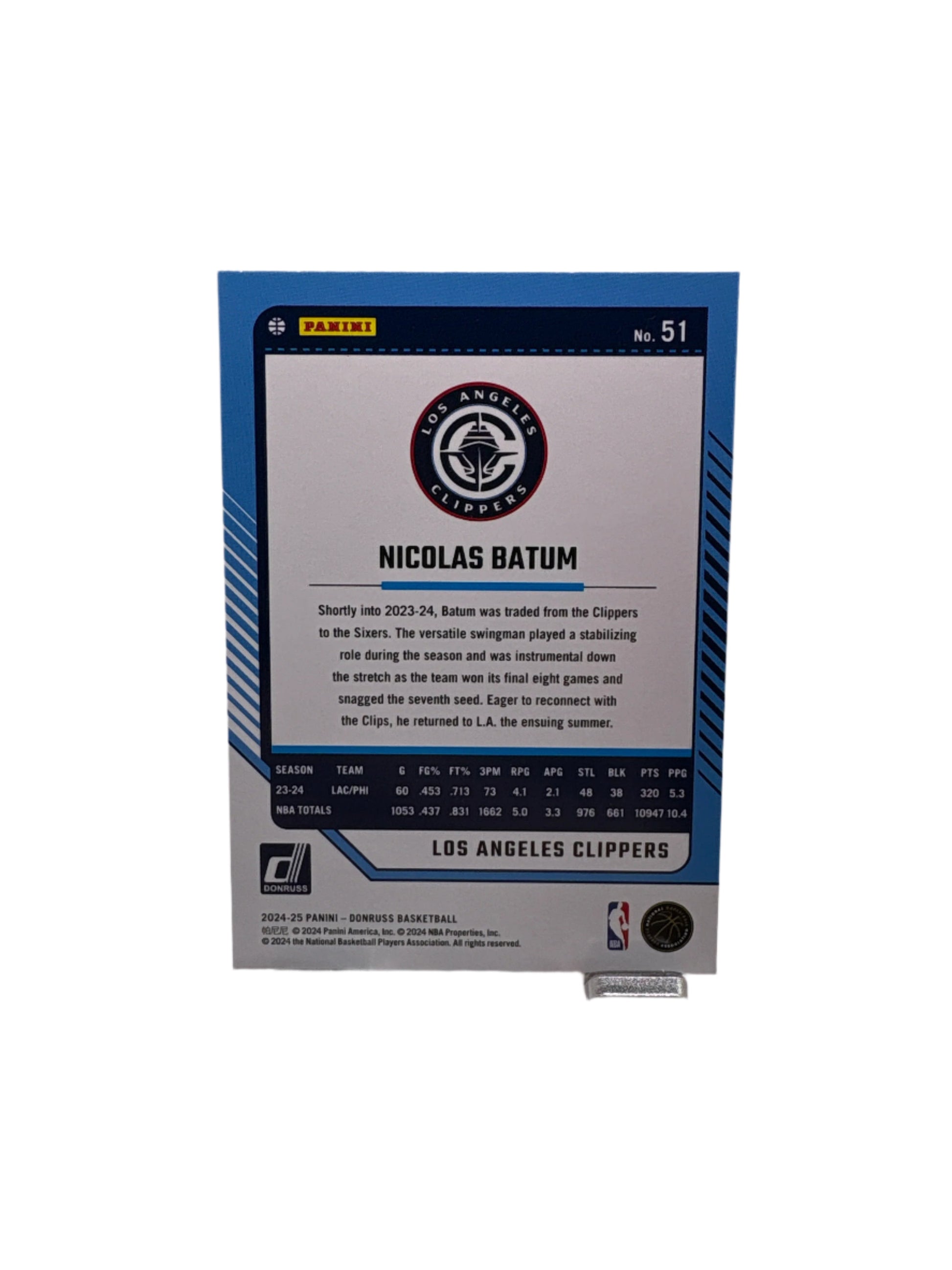 Donruss Nicolas Batum