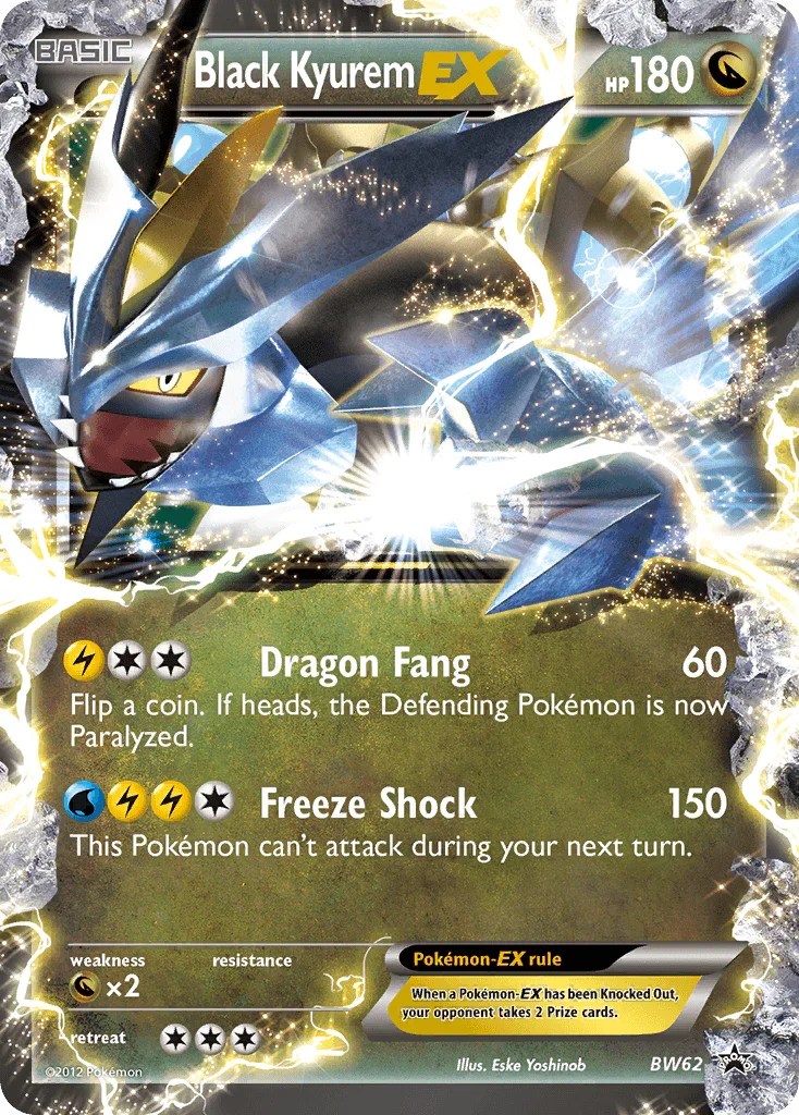 Black Kyurem EX (BW62) [Black & White: Black Star Promos] Main image