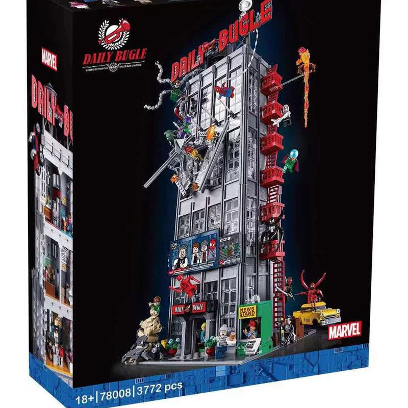 78008 Daily Bugle Skyscraper Building Set – 3772 PCS City Tower
