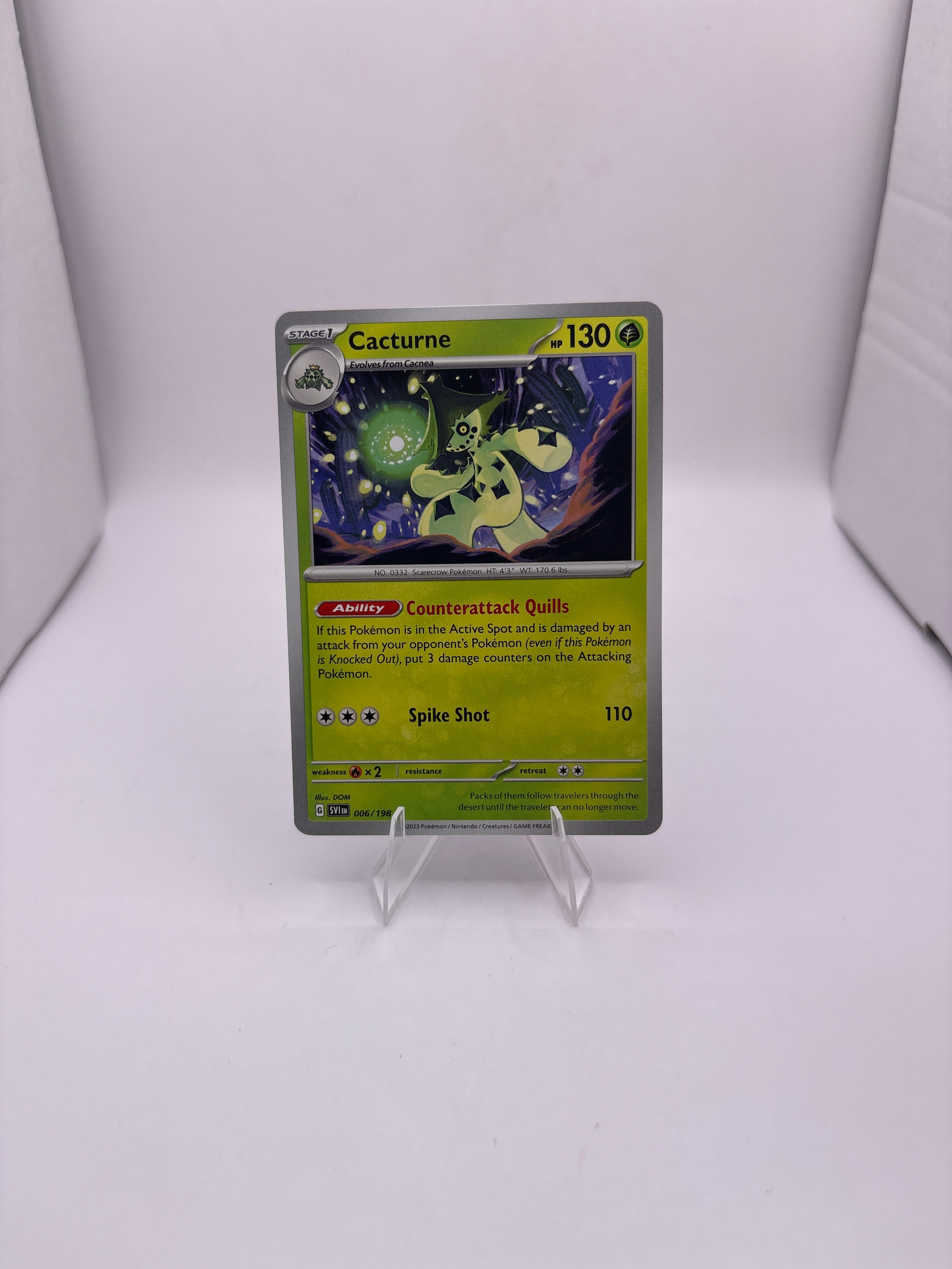 Pokemon Cacturne