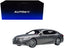 Lexus LS500h Manganese Luster Gray Metallic with Crimson and Black Interior 1/18 Model Car by Autoart