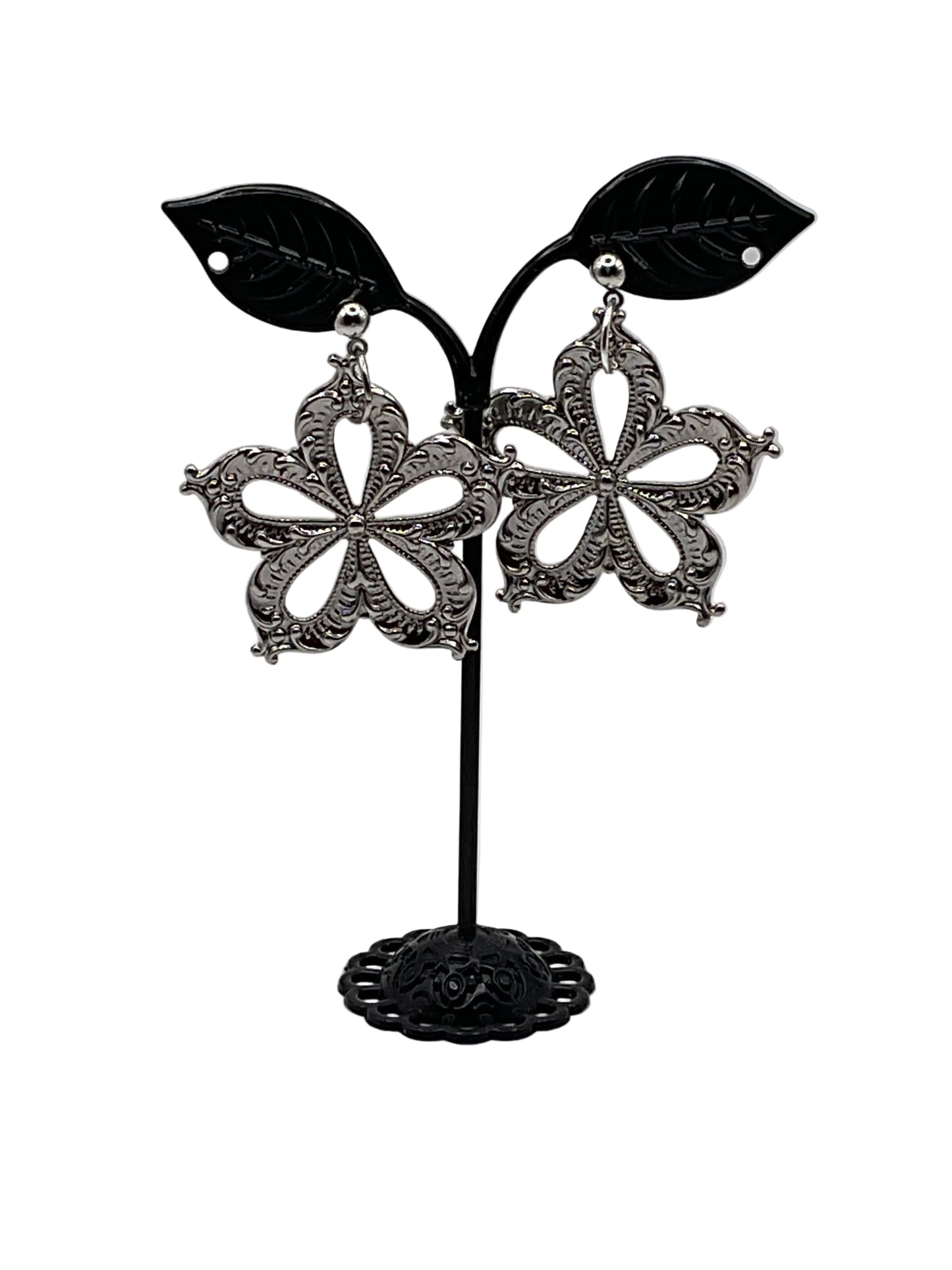 Five Petal Flower Earrings