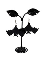 Hanging Bat Earrings