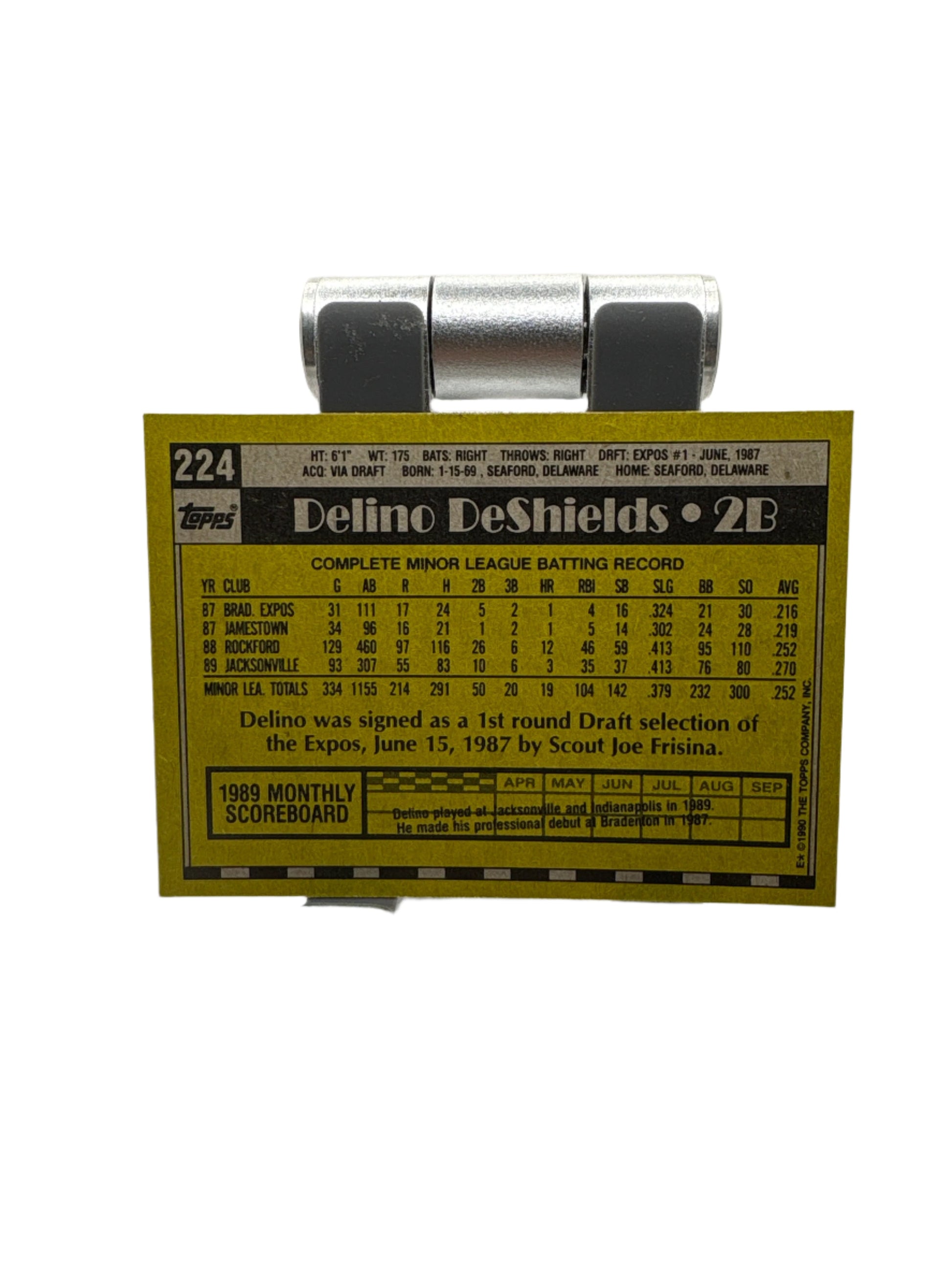 Topps Delino DeShields
