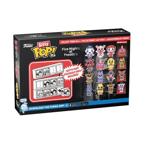 Five Nights at Freddy's Funko Bitty Pop! Mini-Figure 4-Pack - Select Set(s) Secondary image