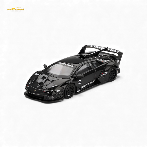 (Pre-Order) Mini GT Lamborghini LB-Silhouette Works Murcielago GT Evo - Black 1:64