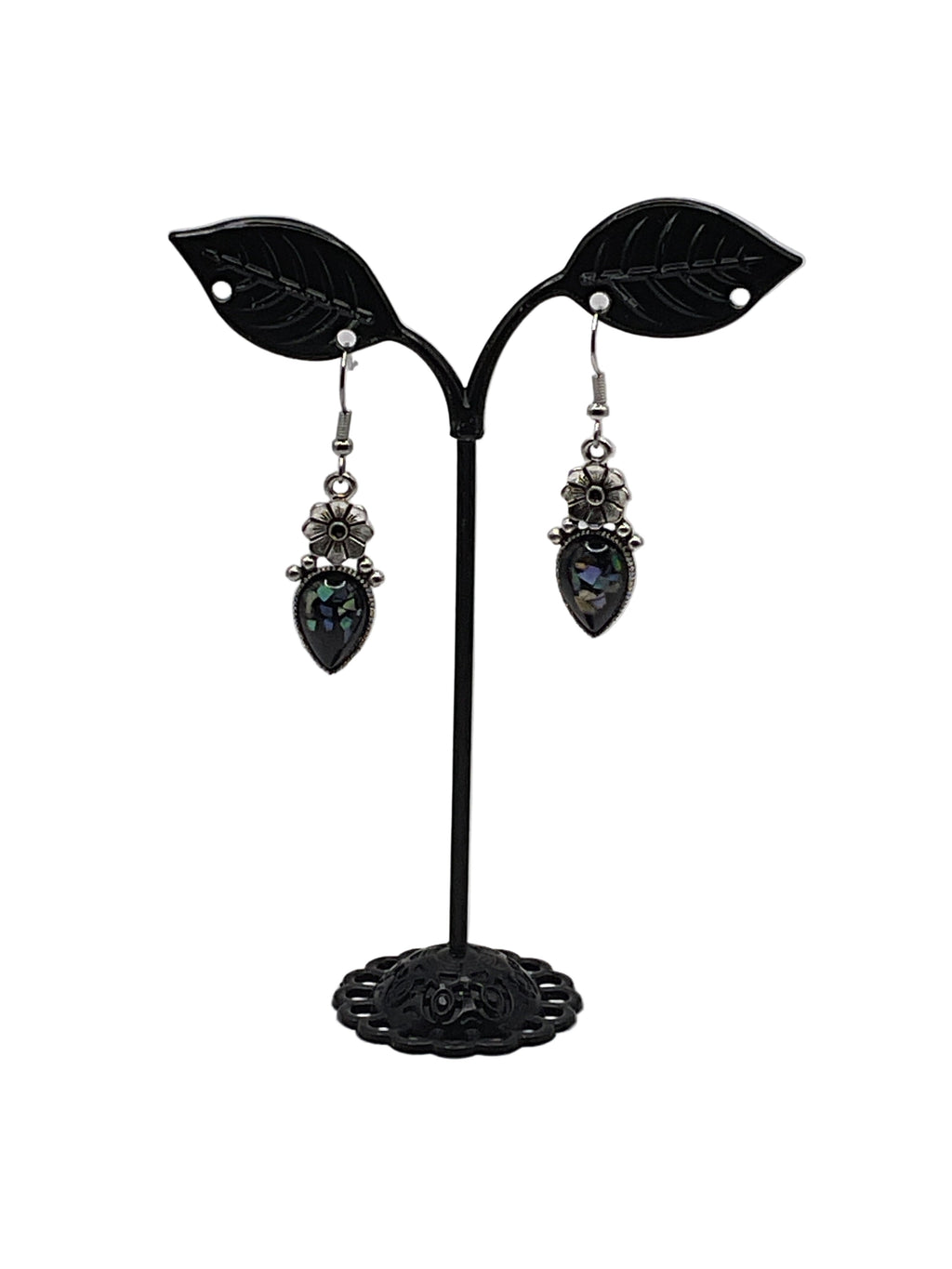 Abalone Blossom Earrings