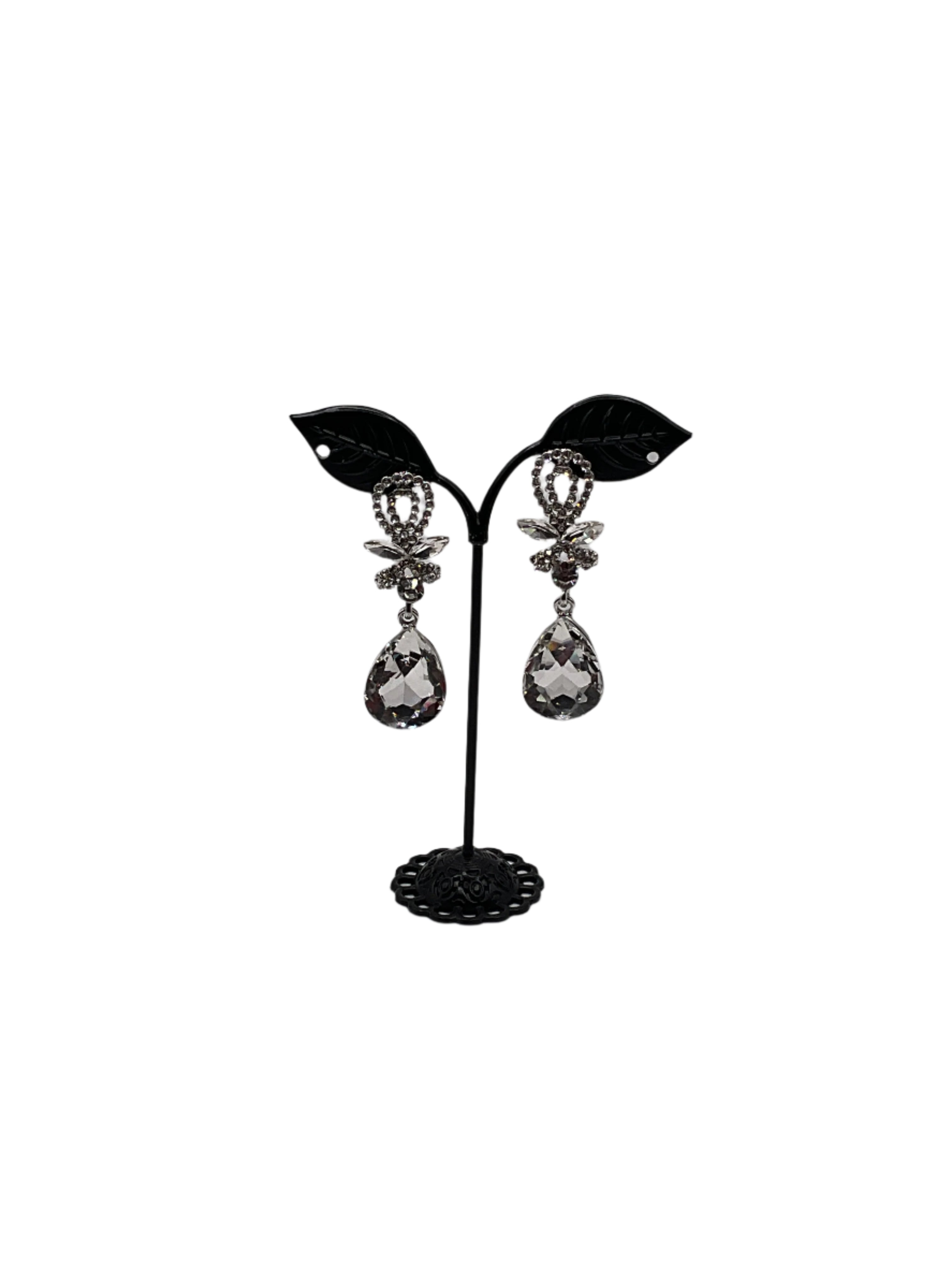 Shiny crystal earrings - Collectors World Toys