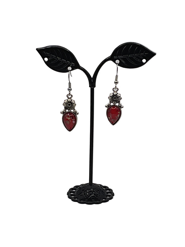 Abalone Blossom Earrings
