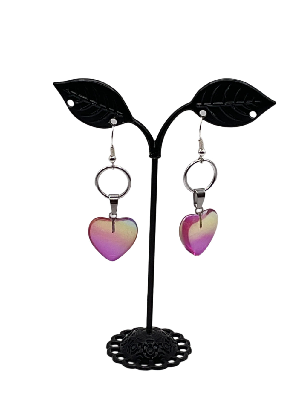 Heart earrings