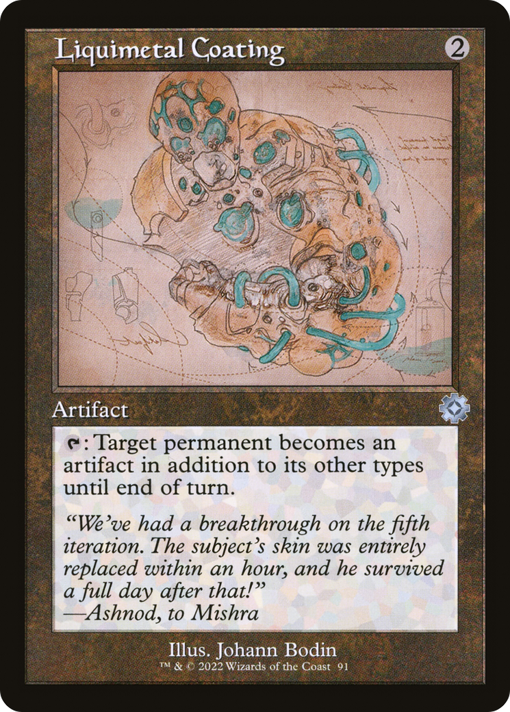 Liquimetal Coating (BRR-091) - The Brothers' War Retro Artifacts