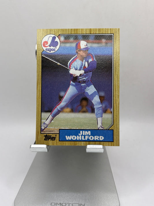 Topps Jim Wohlford
