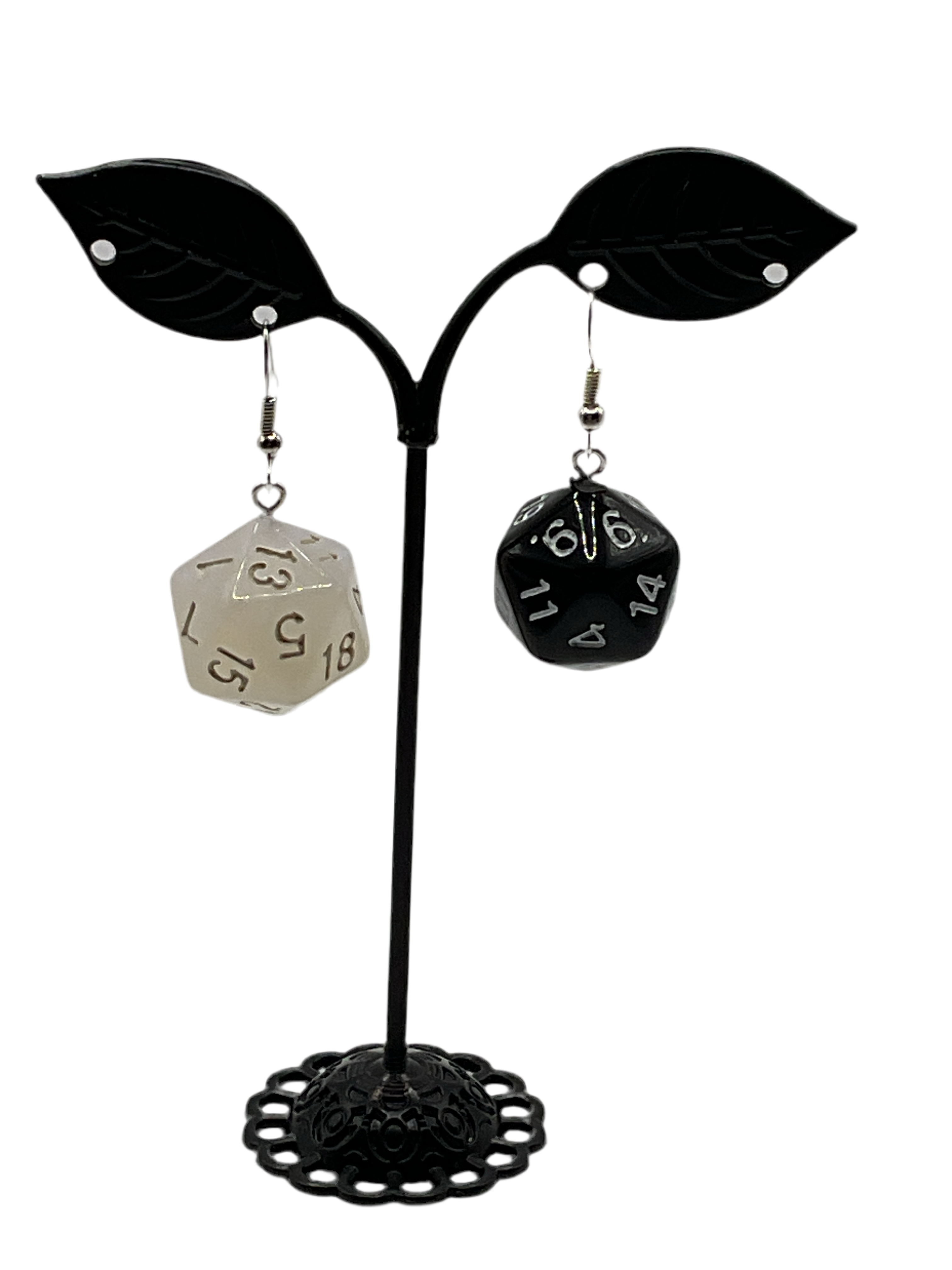 D20  Colorful Dice Earrings