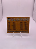 Topps Lou Whitaker